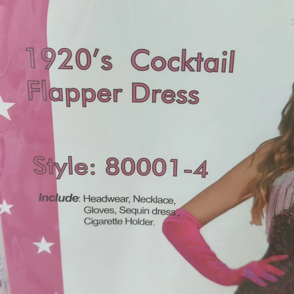 Women's Halloween Costume Cocktail Flapper Dress Size XS - Picture 2 of 4